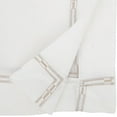 thumbnail image 3 of Fennco Styles Gold Embroidered Border Tablecloth 72" W X 72" L - Metallic Design Square Table Cover for Home Décor, Everyday Use, Christmas, Banquets and Special Events, 3 of 3