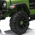 thumbnail image 6 of Hikiddo 24 Volt Ride on Toys for Big Kids, 4WD 2 Seater Kids Electric Ride-on Truck Car w/ Remote, 4x200W Motor - Army Green, 6 of 10