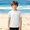 thumbnail image 2 of Shadoumai Kids Rash Guard Swim Shirt UPF 50+ Athletic Shirts Summer Quick Dry Tees for Boys and Girls（5-14 Years）, 2 of 5