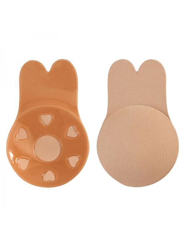 Silicone Nipple Covers Invisible Pattern Reusable Bra Breast Lift Self Adhesive
