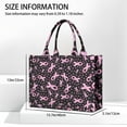 thumbnail image 3 of Large Capacity Tote Bag,Pink Ribbon Breast Handbag Fashion Luxury Tote Bag,15.7"x13"x 5.1" Inches,Laptop Compatible, 3 of 6
