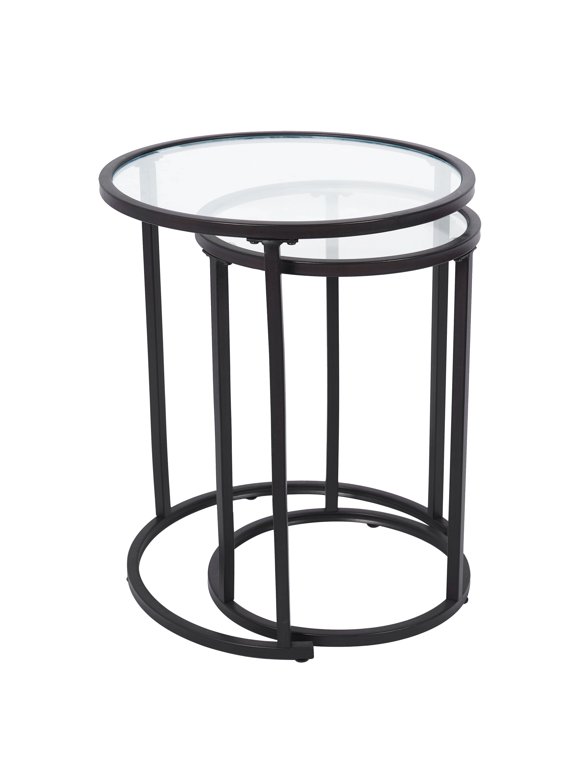 Glass End Tables in End Tables
