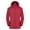 Red, variant on 2025 Plus Size Coat,Women Solid Rain Jacket Outdoor Plus Size Hooded Windproof Loose Coat Water Proof Raglan Storage Bag