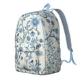 thumbnail image 2 of Stunning Floral Pattern Backpack for School College Roomy Bookbag with Laptop Compartment Reliable Backpack Gift for Commuting Travel, 2 of 5