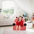 thumbnail image 4 of EverydayNest Kids Sofa Cover,Cute Cartoon Foldable Slipcover,Soft Velvet 2 in 1 Flip Open Chair Shell for Bedroom Playroom,Without Liner Filler, 4 of 4