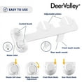 thumbnail image 3 of DeerValley Ultra-Slim Bidet Attachment for Toilet with Dual Nozzle,Non-Electric Self Cleaning Fresh Water Sprayer Bidets Toilet Seat for Feminine and Posterior Wash, White（DV-1B0095）, 3 of 8