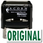 Self-Inking Original Stamp with Yellow Ink