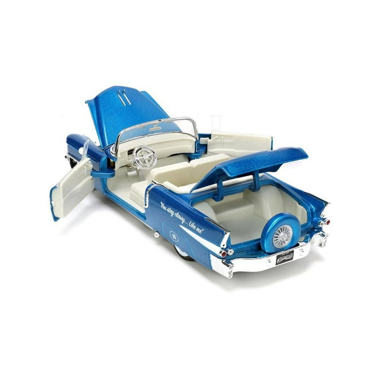 1956 Cadillac Eldorado Convertible w/ Blue M&M's Figure