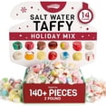 thumbnail image 2 of (4 pack) Snackathon Salt Water Taffy Assorted Mix, Holiday Mix Edition, 14 Flavor, 2 lb Box, 2 of 9