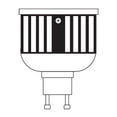 thumbnail image 2 of SUNLITE 3w MR16 1LED GU10 Base White Bulb, 2 of 2