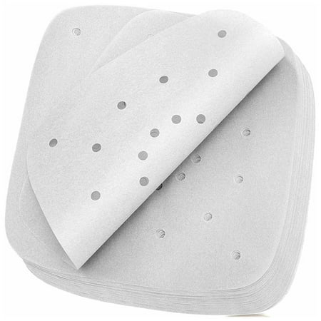 

Air Fryer Parchment Paper Air Fryer Liners 300Pcs 8.5 Inch Air Fryer Accessories Premium Bamboo Steamer Liners