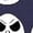 NAVY, variant on Disney - The Nightmare Before Christmas - Skully Moods - Toddler & Youth Long Sleeve Graphic T-Shirt