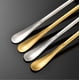 thumbnail image 2 of Cucharas agitadoras de acero inoxidable para mezclar café y cócteles con mango largo. Cucharas agitadoras multifuncionales para café, vino, bebidas, té y aceite., 2 of 4