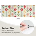 thumbnail image 5 of Pioneer Flower Floral Print Pattern Kitchen Rug Mat,Kitchen Runner Rugs Non Skid Washable,Decorative Kitchen Floor Mats for Kitchen,Sink,Laundry,17"X47", 5 of 5
