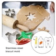 thumbnail image 3 of Decodeary 3 Pcs/ensemble Moule à Biscuits Embossé Moule à Dentifrice Portable Outil de Cuisson Accessoire Gadget de Cuisine comme sur l'Image 1Set, 3 of 6