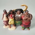 thumbnail image 2 of Figuras de acción de Moana Maui Chief Tui Sina Heihei Tala, adornos coleccionables, muñeca Moana de la película Disney para regalos de cumpleaños infantiles, 2 of 5