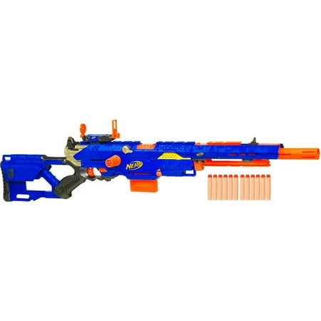 NERF N-Strike Longstrike CS-6 Dart Blaster - Special Value Pack ...