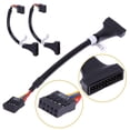 thumbnail image 3 of Cable Adaptador USB3.0 20 Pines A 9 Pines (se Venden 2 Piezas), 3 of 6