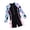 Black, variant on lnmuld Girls One-Piece Long Sleeve Rash Guard & Swim Shorts with UPF 50 Sun for Beach & Pool Size:8-9 Years