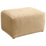 Sure Fit Stretch Pique Ottoman Slipcover Walmart Sure Fit Stretch Pique Ottoman Slipcover Walmart