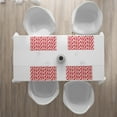 thumbnail image 3 of Ambesonne Kiss Place Mats Set of 4, Vivid Colored Lips Glamour, Standard Size, Pale Rose and Multicolor, 3 of 4