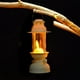 thumbnail image 1 of Portable Lantern LED Candle Light | Hanging Simulated Flame | Oil Lamp | Outdoor Camping Festival | Durable Plastic | Energy Efficient | Battery Powered | 13x6x6cm | 1 Pack | White, 1 of 6