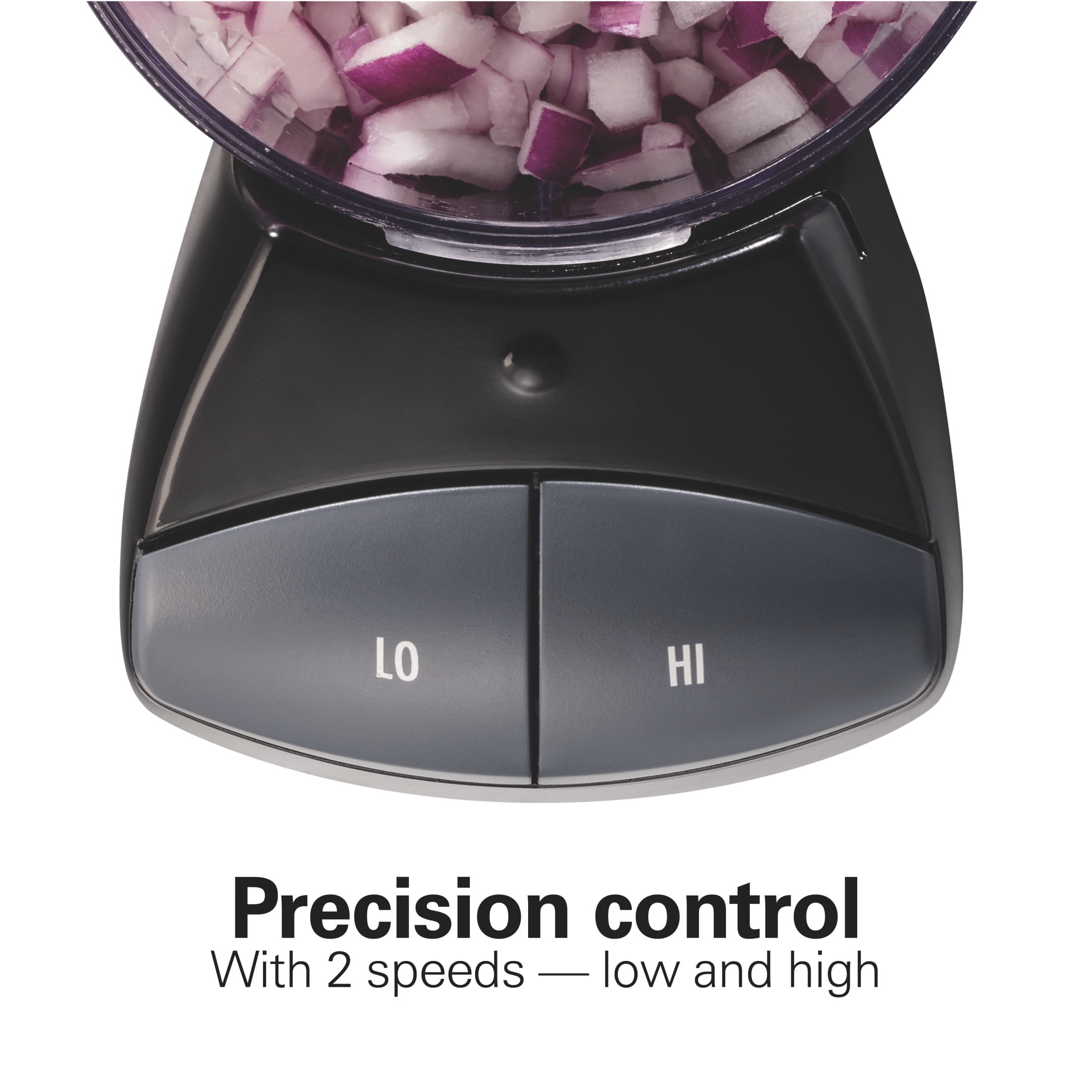 Hamilton Beach Fresh Chop, Food Chopper and Mini Food Processor, 3-Cup, Black