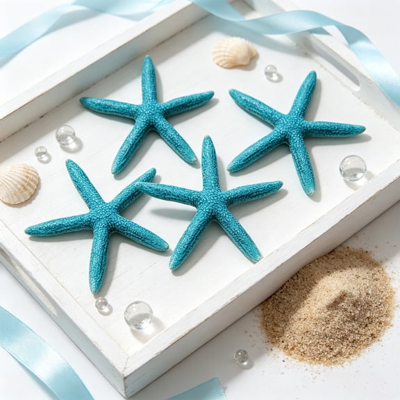 10 Piece Mini Resin Sea Ornament Set, Starfish Seahorse & Shell Coastal Decorations for Aquarium Frame Gift Packaging & Craft Layouts, Indoor Outdoor Beach Theme Accents, Coastal Craft Accents