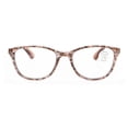 thumbnail image 2 of Women Mosaic Marble Print Clear Progressive Reading Glasses - Zero Power On Top - No Bubble Reader Z121 +4.00, 2 of 4