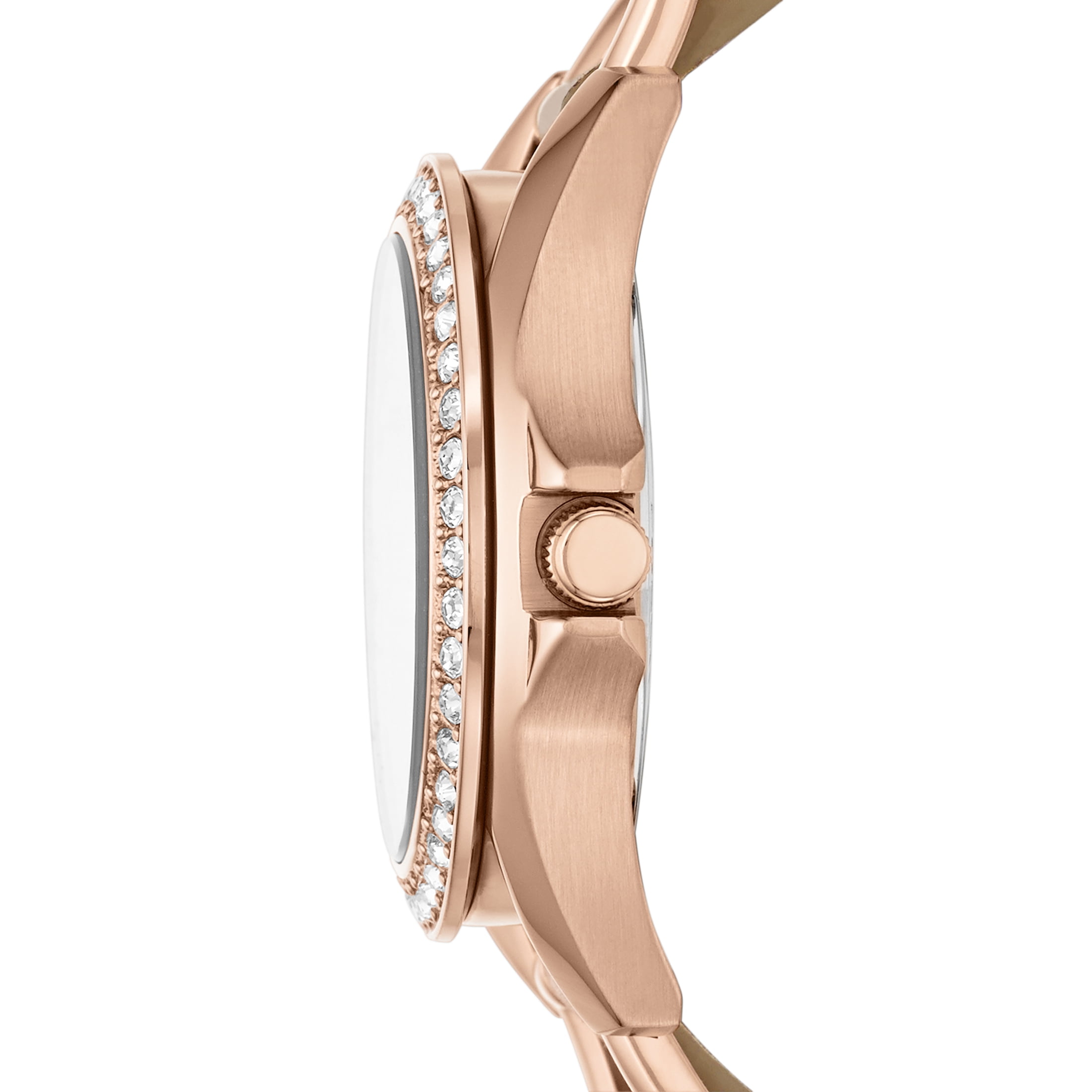 Fossil Women's Riley Multifunction, Rose Gold-Tone Stainless Steel Watch