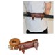 thumbnail image 4 of = Cinturón de caballero funda de y rana Soporte de con hebilla Cinturón de duradero de material cuero PU 1 piece - marrón CUTICAT Cinturón de espada, 4 of 7