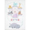 thumbnail image 2 of Jack Dempsey Stamped White Quilt Crib Top 40"X60"-Ferris Wheel, 2 of 3