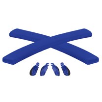 Vonxyz Deep Blue Replacement Earsocks Nosepieces Rubber Kits for Oakley Jawbone/Racing Jacket/Split Jacket Sunglasses