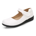 thumbnail image 2 of Fozruso Girls Sandals For Everyday Wear Performance Casual Shoes Comfortable Dress Shoes For Kids Ages 5 12 With Dresses Summer Footwear,Sizes 11.5 Big Kid 26(White), 2 of 6