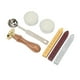 thumbnail image 4 of Juego De Cera De Sellado, Juego De Sello De Cera Con Diseño De Ciervo Estrella Retro Europeo Con Cera De Laca De Fuego Para Sobre Amonsee Sealing Wax Set, 4 of 8