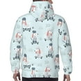 thumbnail image 7 of Haiem Poodle Playing Skateboard Patterned Men's Hoodie with Kangaroo Pocket - Ideal Pullover Sweatshirt for Daily Wear, Travel, and Home-3X-Large, 7 of 7