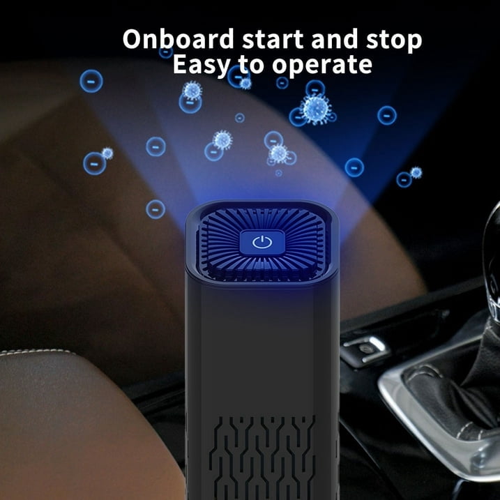 Small car air purifier, portable allergy air purifier, deodorizer, with USB power supply, suitable for home offices, bedrooms, and car interiors