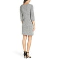 thumbnail image 2 of French Connection Womens Ottoman Knit Jersey Dress, Grey, 6, 2 of 3