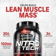 thumbnail image 3 of Muscletech Performance Series Nitro Tech 100% Whey Gold Double Rich Chocolate - Gluten Free, 3 of 15
