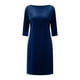 thumbnail image 4 of Karight Women's Velvet Dress Trendy Formal Long Sleeve Loose Casual Swing Mixi Dresses Plus Size for Daily Wear with Pockets, 4 of 5