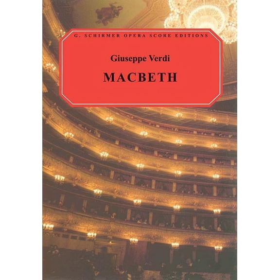 Macbeth: Vocal Score