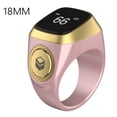 thumbnail image 2 of Anillo contador de cuentas compatible con Bluetooth para 5 tiempos de oración para musulmanes (18 mm) rosa, 2 of 3