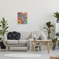 thumbnail image 2 of Stupell Industries Bold Modern Elephant Flower Blossoms Intricate Patterns Graphic Art Gallery Wrapped Canvas Print Wall Art, Design by Valentina Harper, 2 of 5