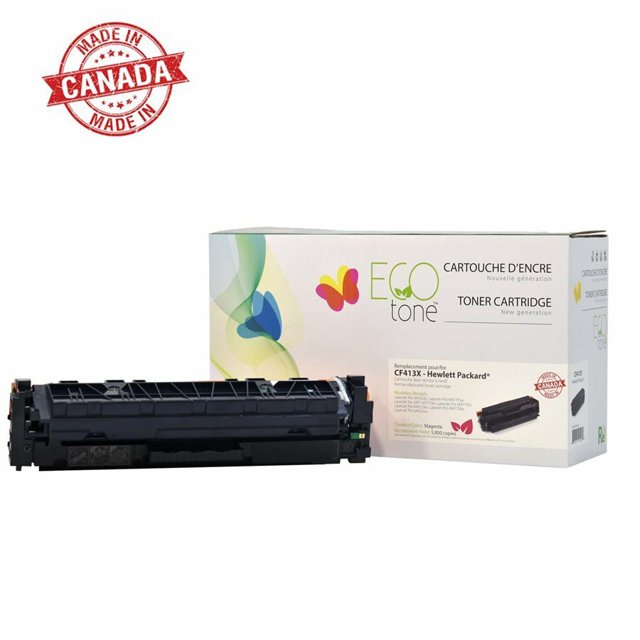 EcoTone Cartouche de Toner Reconditionnée - Alternative pour HP CF413X - Magenta