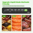 thumbnail image 6 of INKBIRD Compact Home Vacuum Sealer Machine, Dry / Moist / Liquid Food Types with Vac&Seal / Seal Only / Pulse / Canister Modes, Cooling Sealing Strip, Overheat Protection System, Built-in Cu, 6 of 10