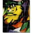 thumbnail image 1 of Ceramic Tile Mural-Franz Marc Animals Painting 31. 21.25" w x 25.5" h using (30) 4.25 x 4.25 ceramic tiles, 1 of 3