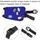 thumbnail image 4 of Etiqueta para equipaje, etiqueta para equipaje, etiqueta de identificación de silicona para equipaje, tarjeta impermeable de PVC, adecuada para bolsos y equipaje, accesorios de viaje, 5 piezas, multic, 4 of 5
