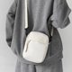 thumbnail image 5 of Bolsas de mano casuales Bolsas cuadrados de moda Bolsas de mano Elegante color sólido para hombres Mujeres, 5 of 8