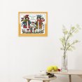 thumbnail image 3 of Cuadros Decorativos Navidad muñeco de nieve lienzo 14CT estampado de sellos punto de cruz costura (C591) Tmvgtek embutido en tela, 3 of 9