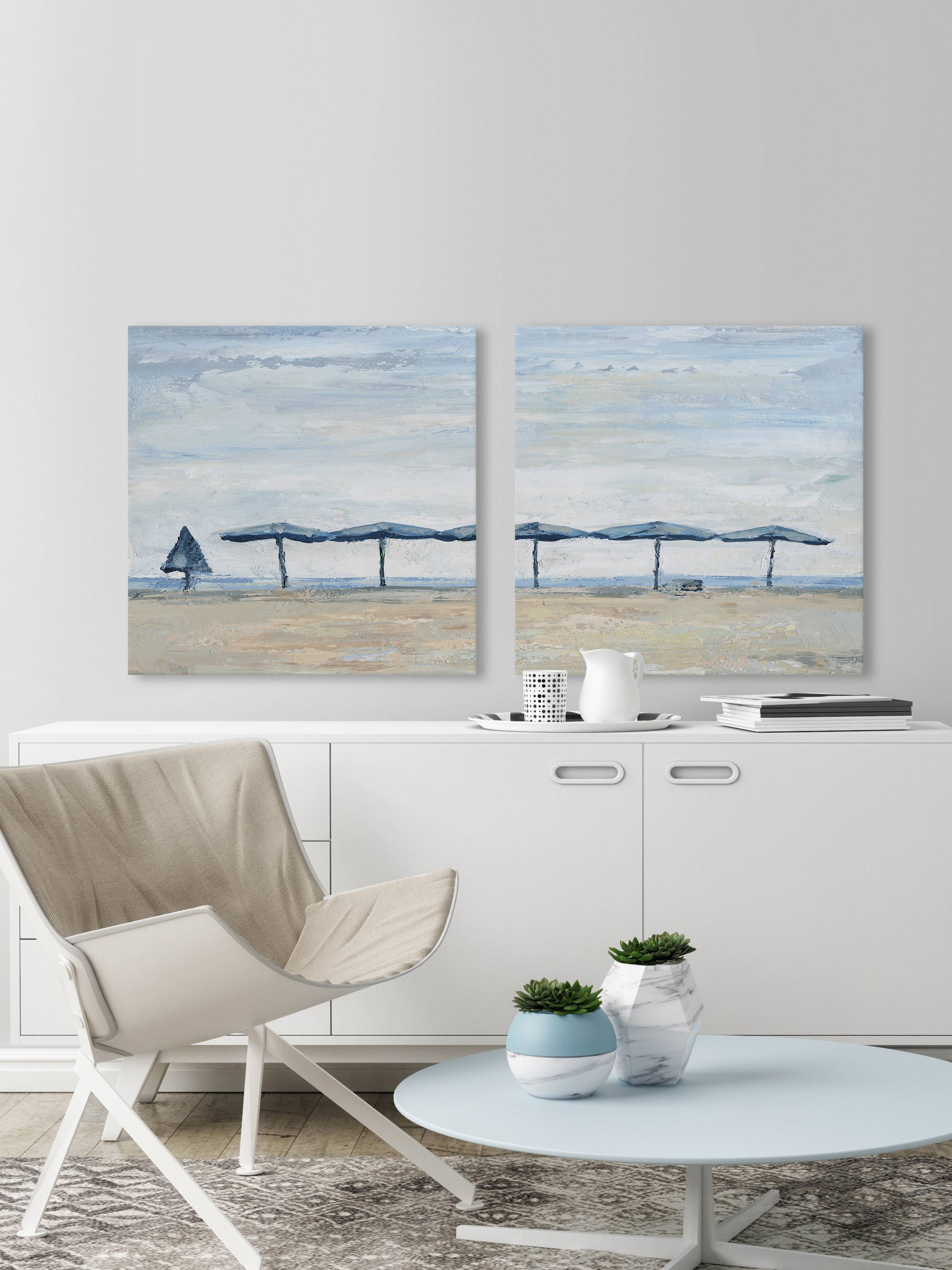 Marmont Hill Sunny Day at the Beach Diptych